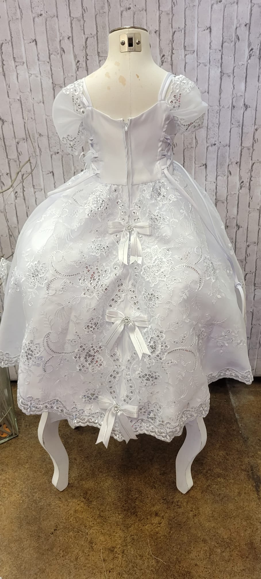 Baptism/Christening Gown de virgen de guadalupe