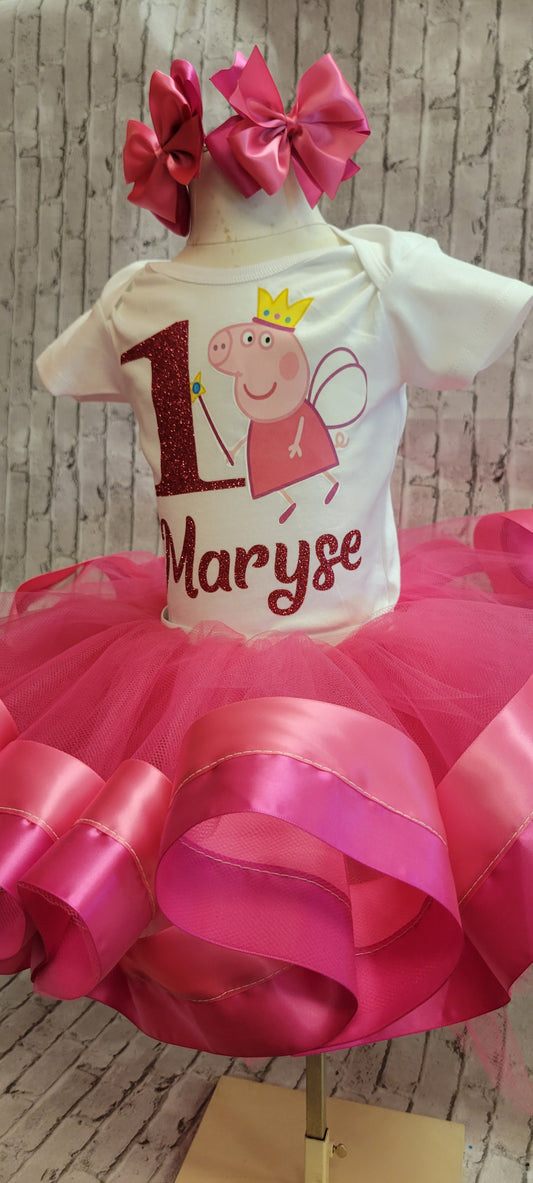 Birthday Tutu Outfit  birthday girl tutu