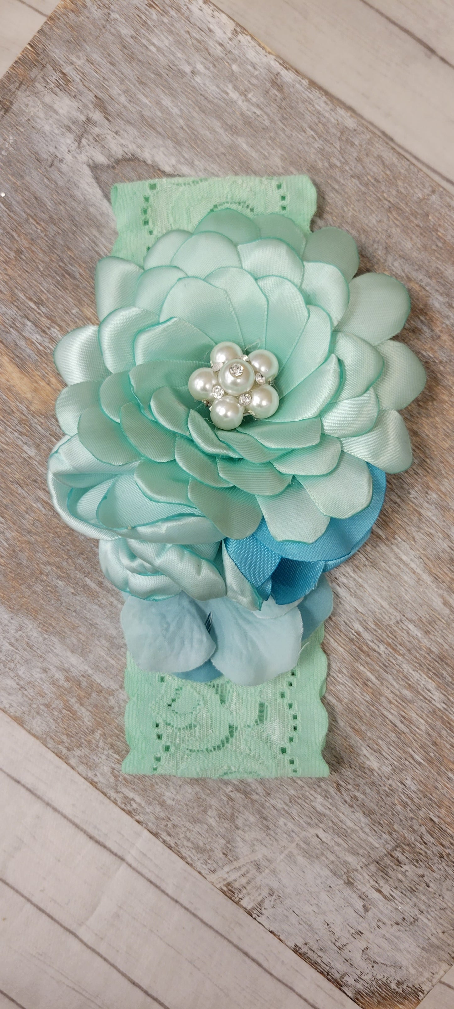 Baby headband, baby flower headband