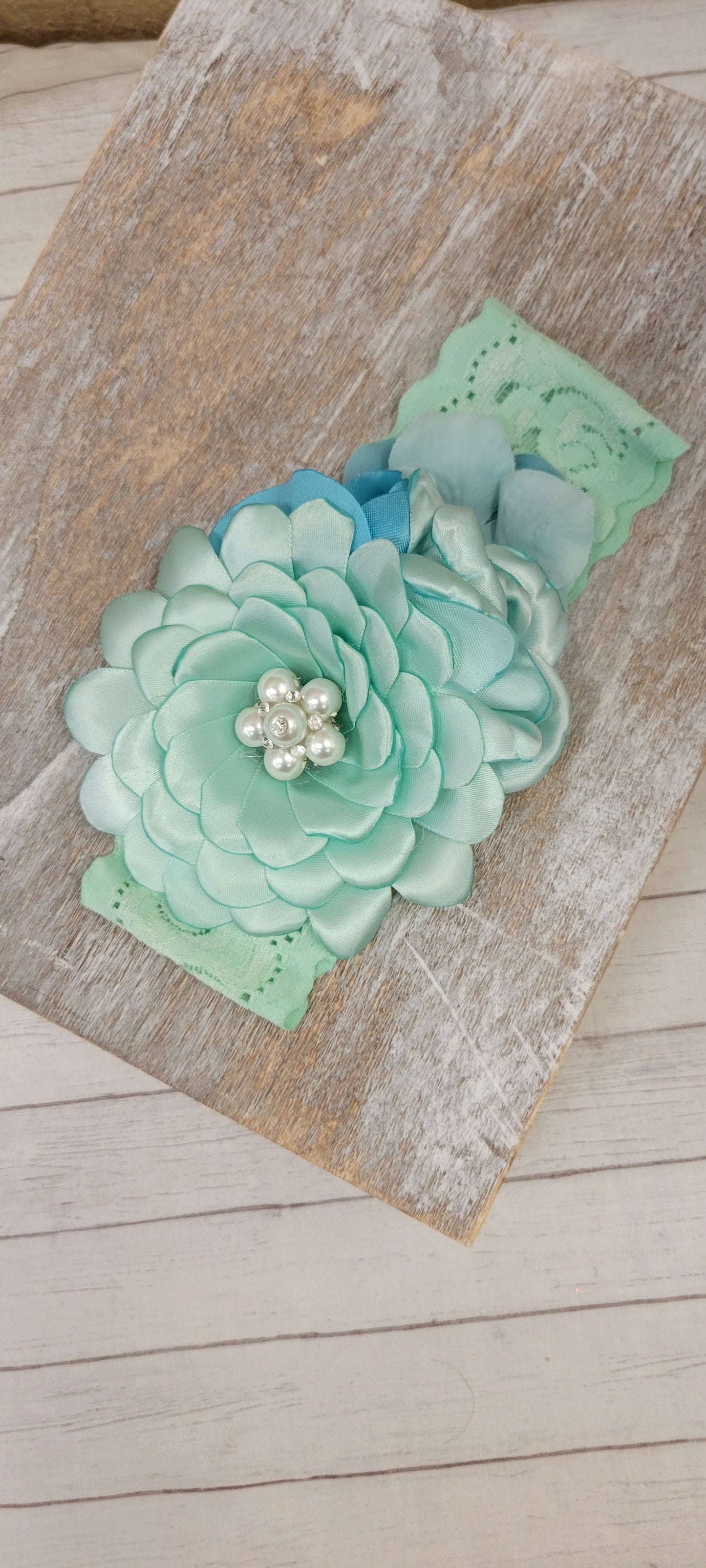 Baby headband, baby flower headband