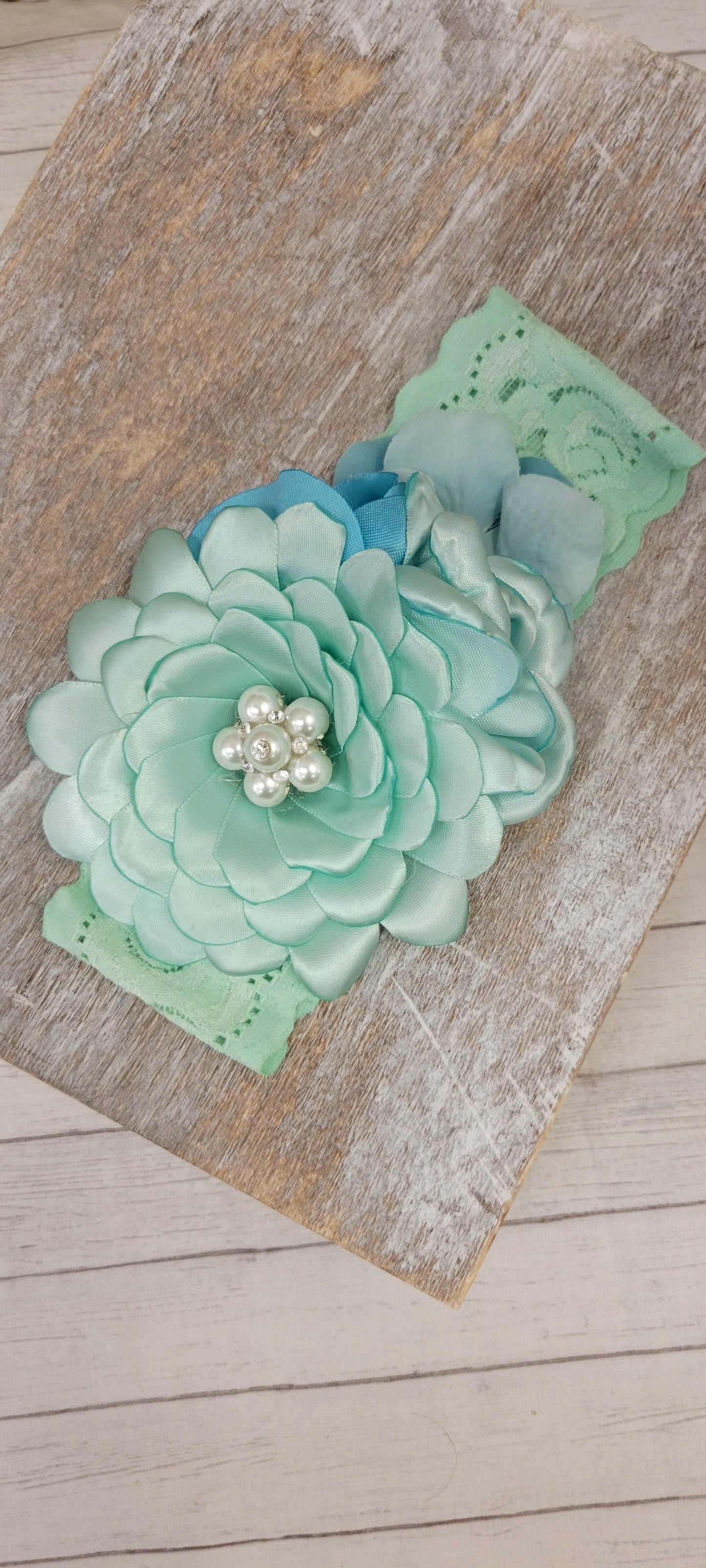 Baby headband, baby flower headband