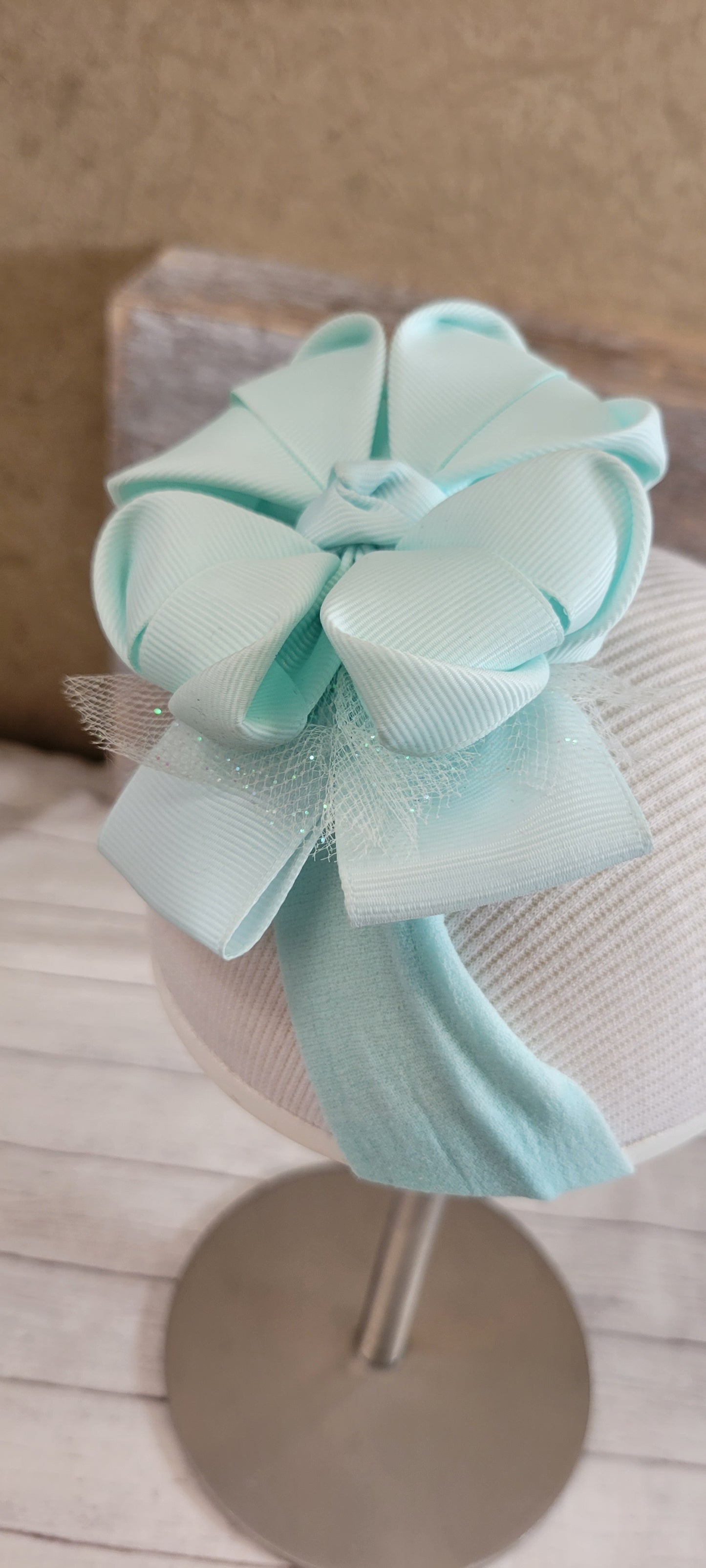 Baby headband, baby flower headband