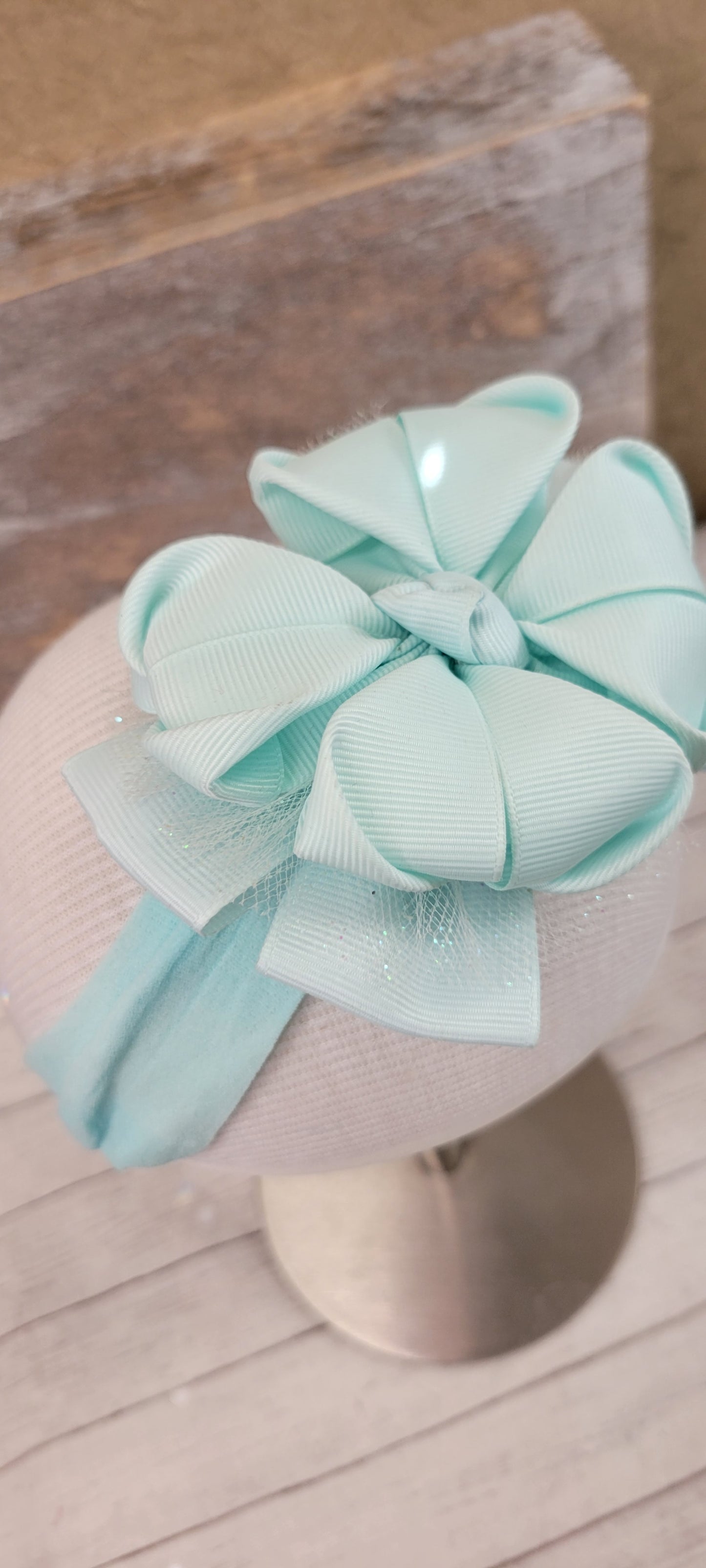 Baby headband, baby flower headband