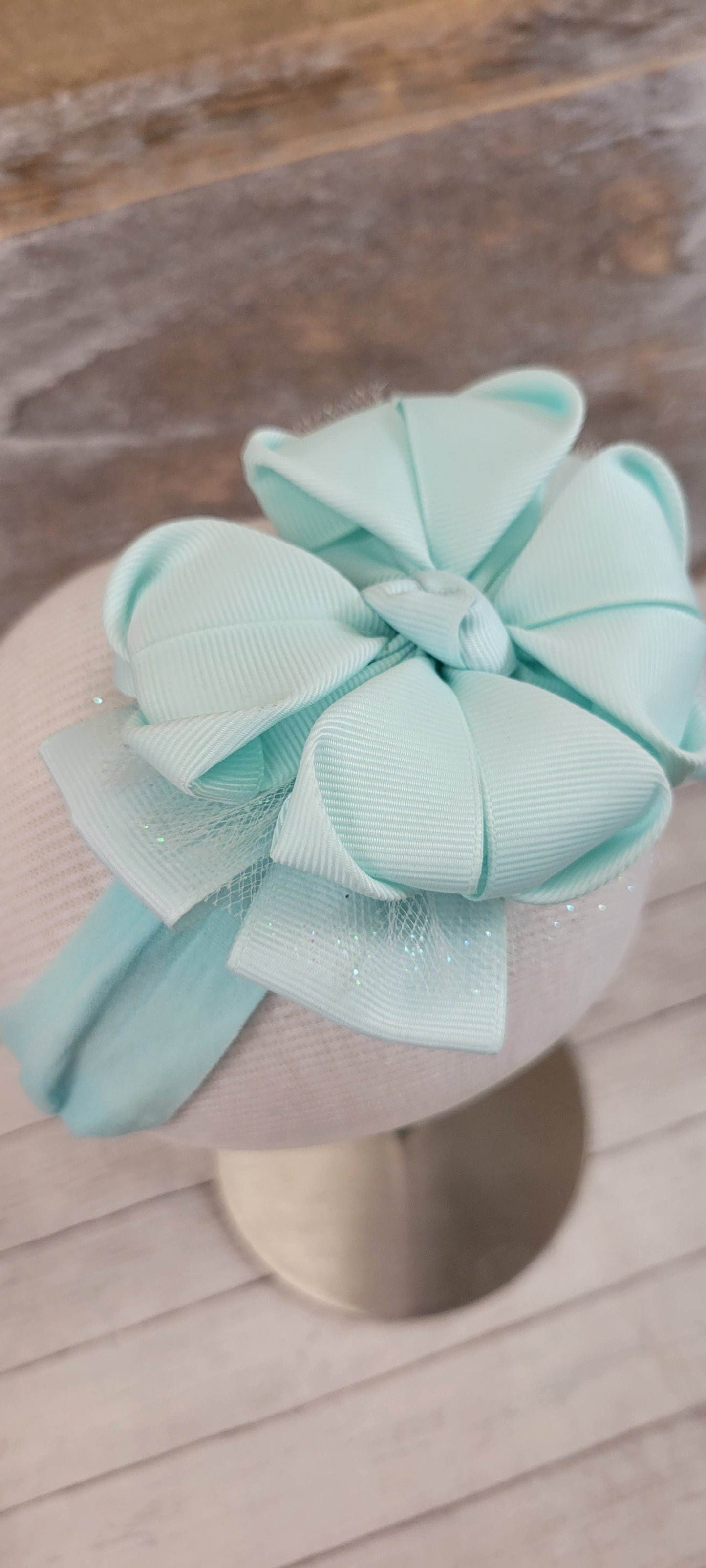 Baby headband, baby flower headband