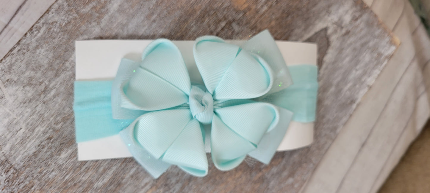 Baby headband, baby flower headband