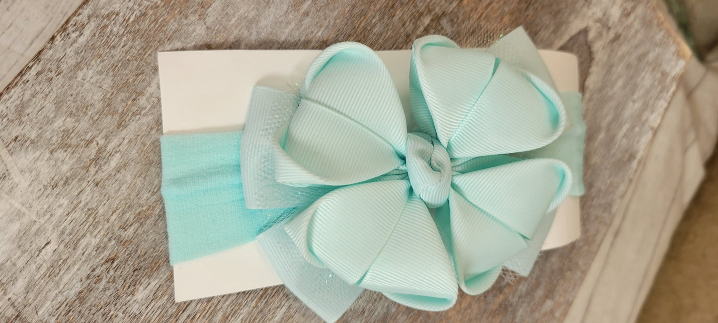 Baby headband, baby flower headband
