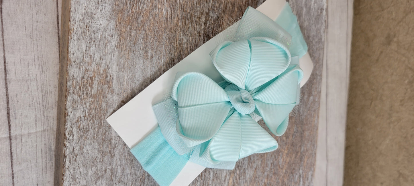 Baby headband, baby flower headband