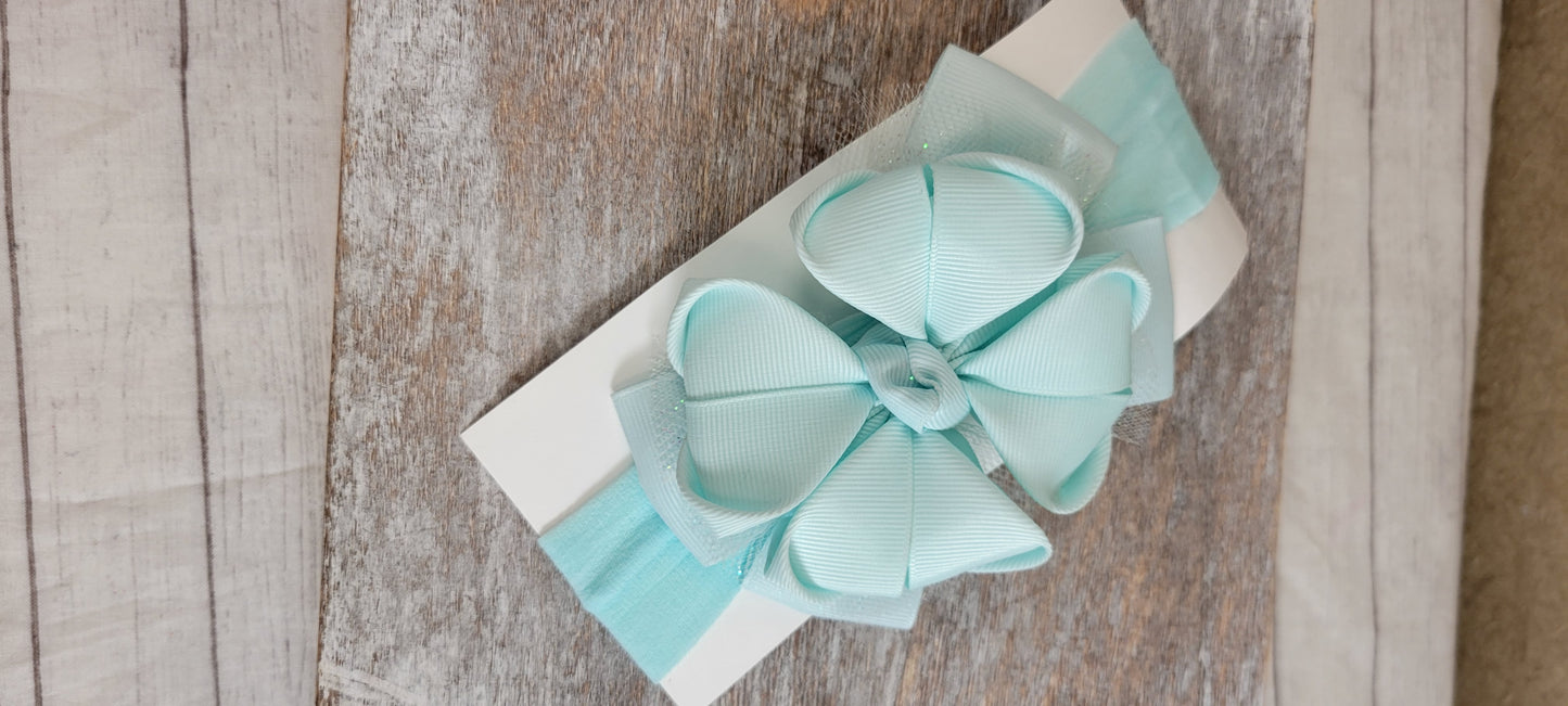 Baby headband, baby flower headband