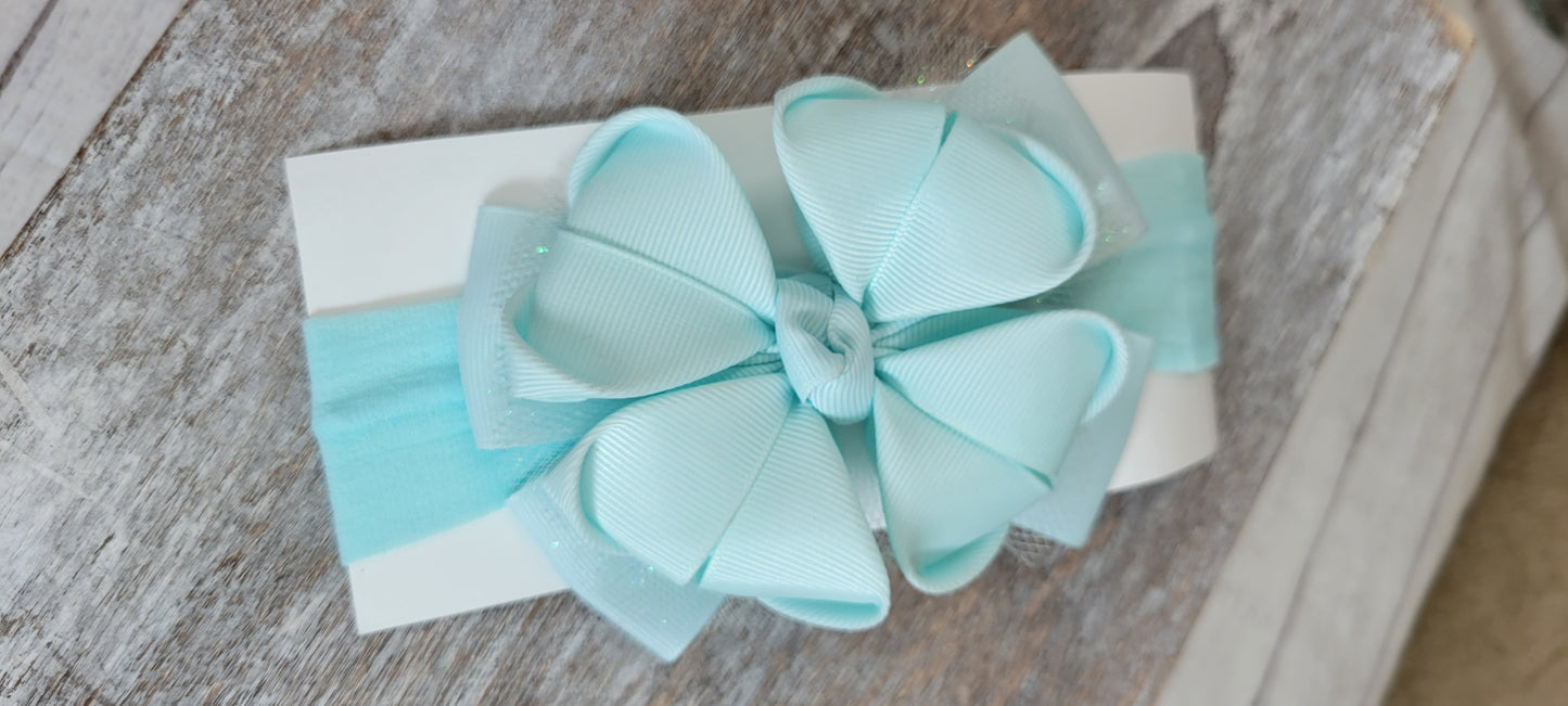 Baby headband, baby flower headband