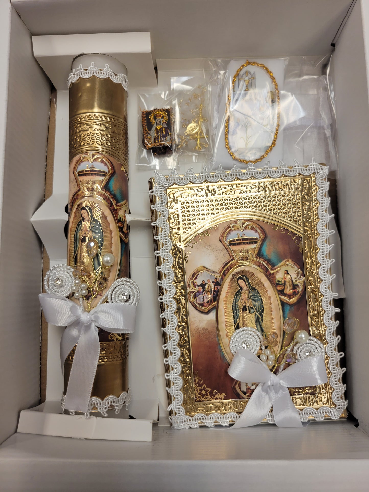 Communion Candle Set / Set Vela Primera Comunion 951