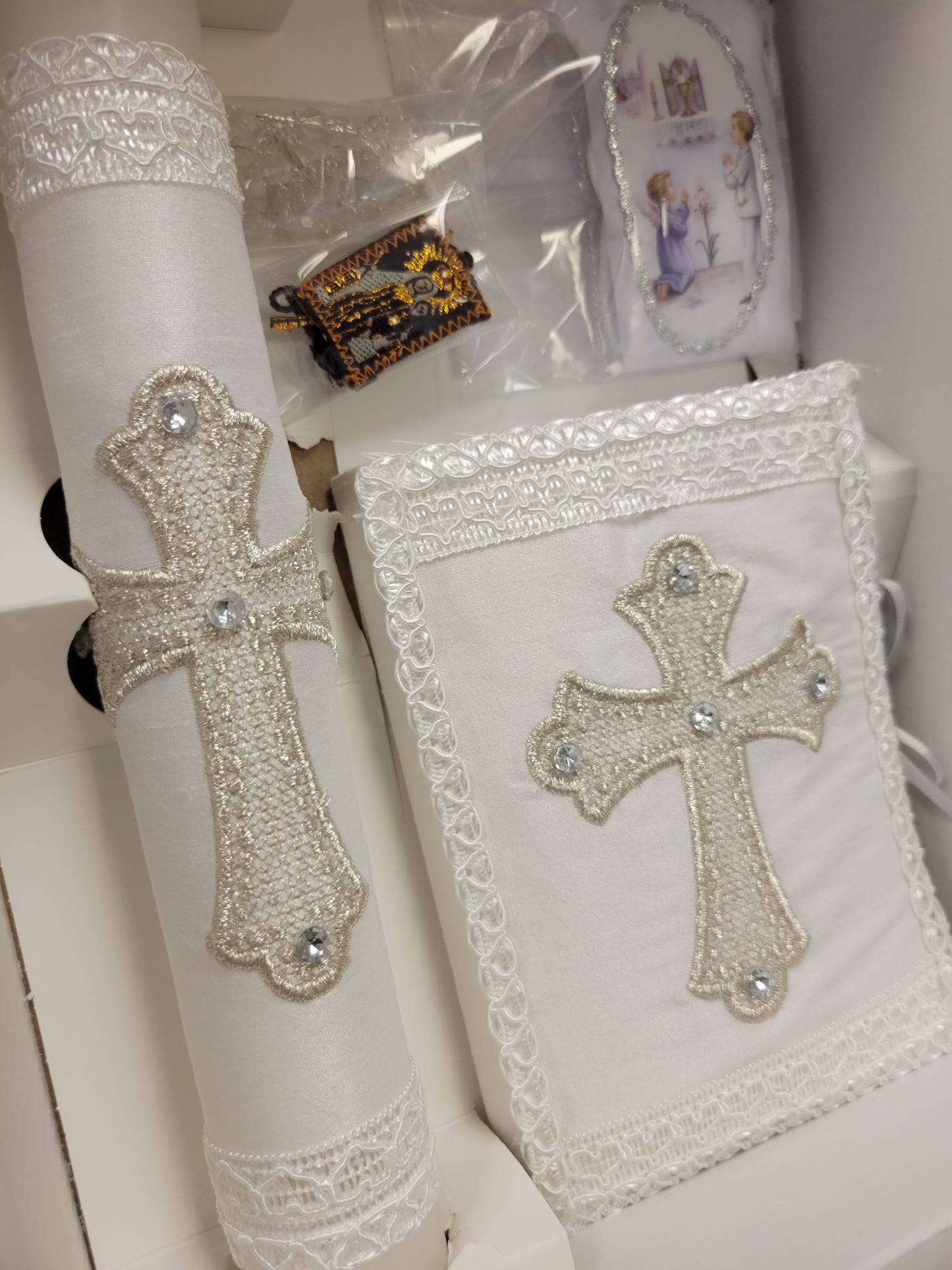 Communion Candle Set / Set Vela Primera Comunion 956