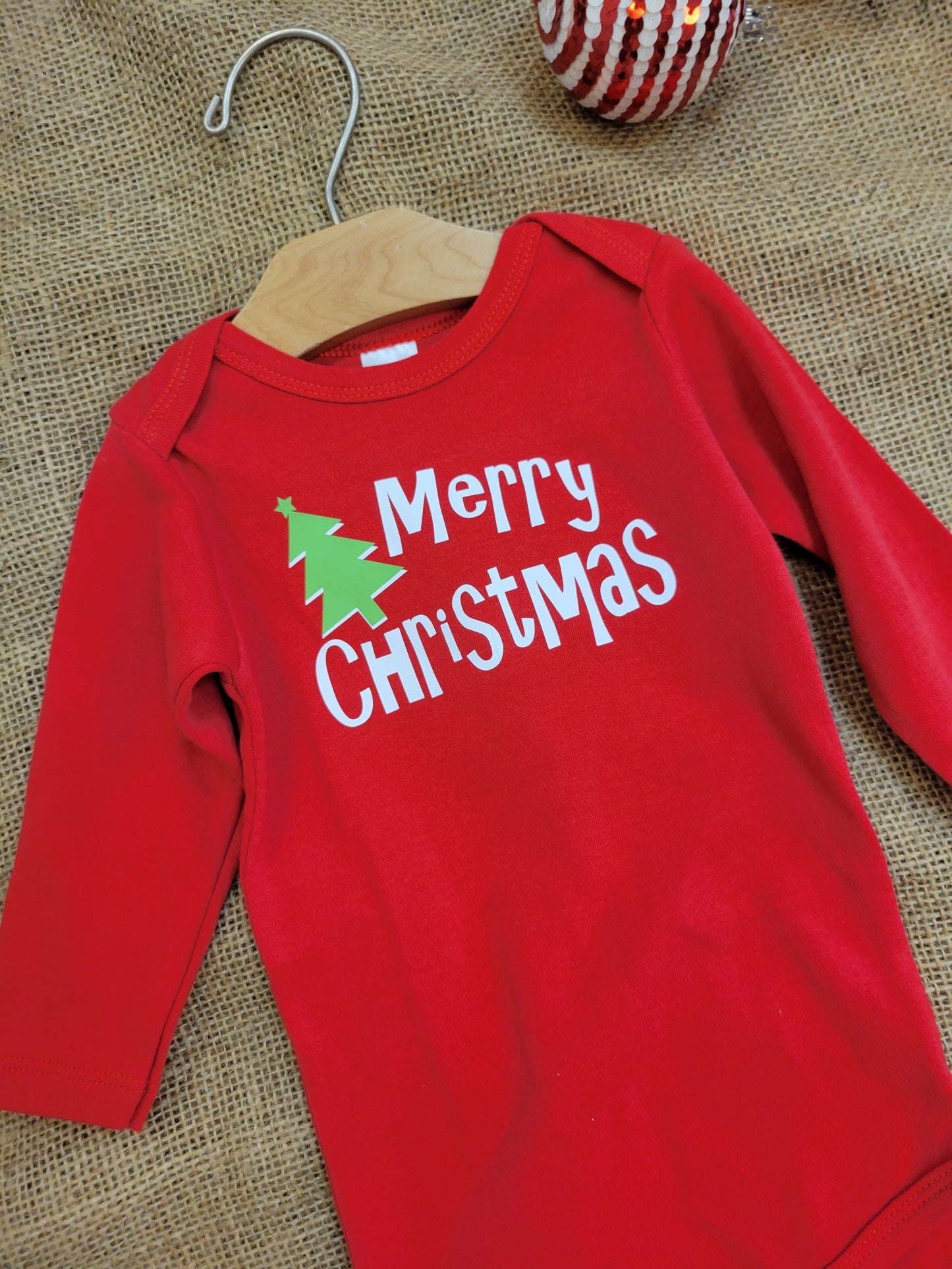 Christmas Baby Short/ long Sleeve Onesien