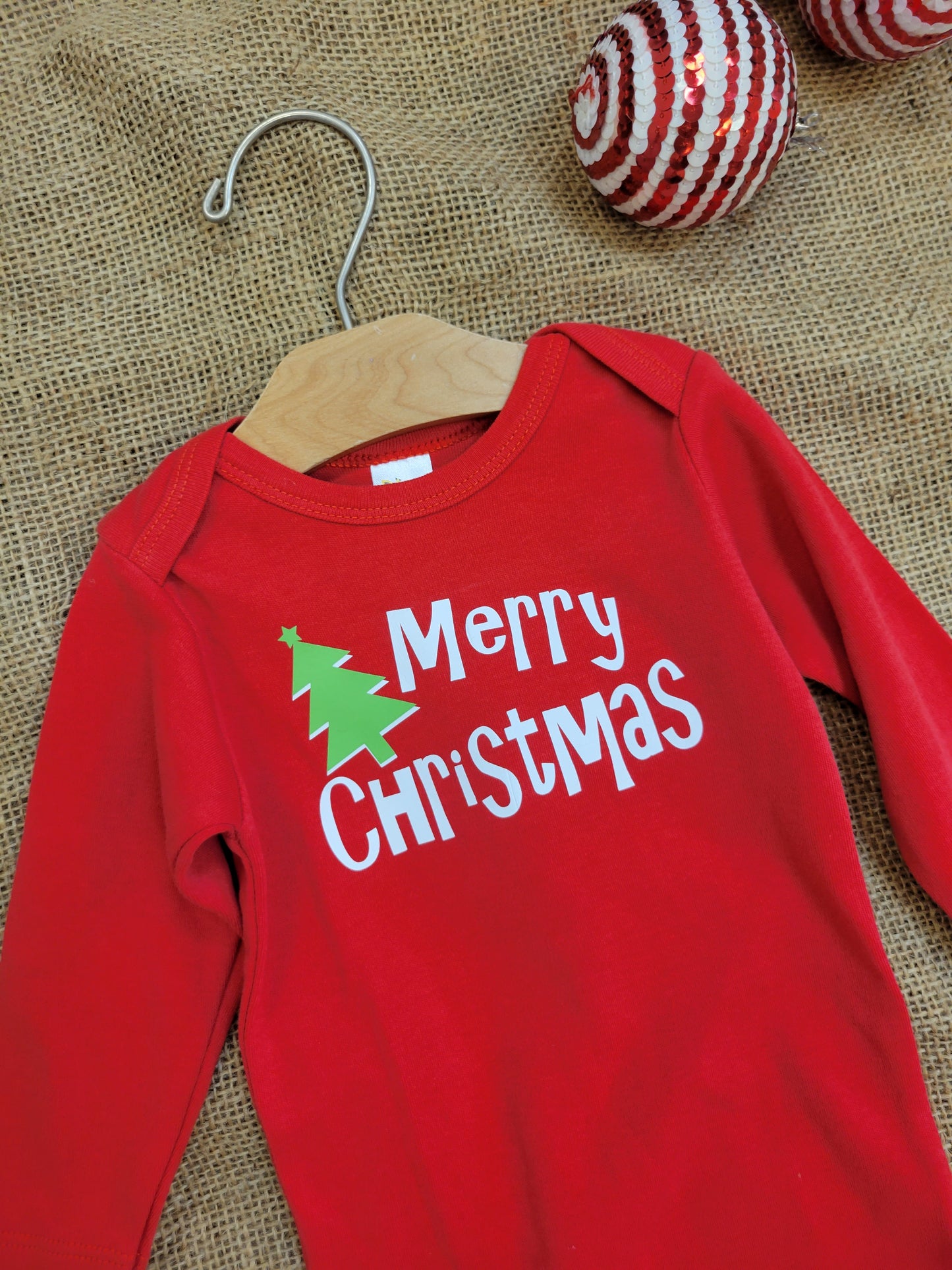 Christmas Baby Short/ long Sleeve Onesien