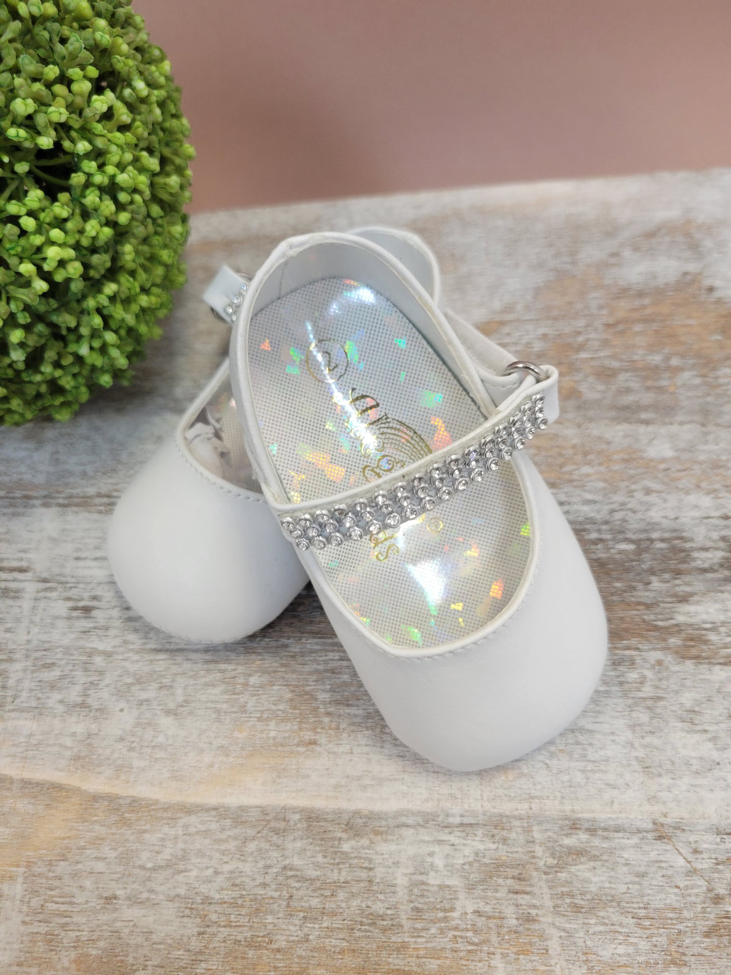 Baby Shoes, white, ivory, pearl