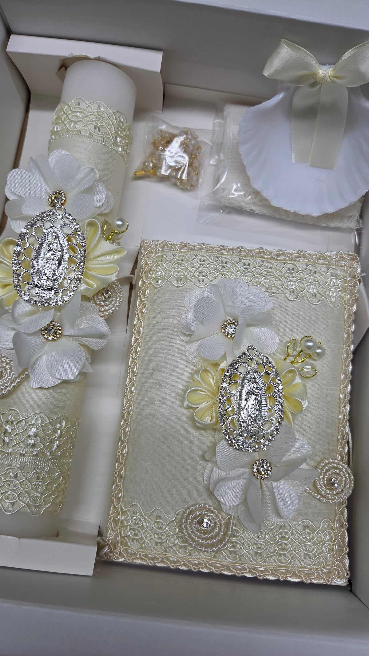 Baptism/Christening Candle Set