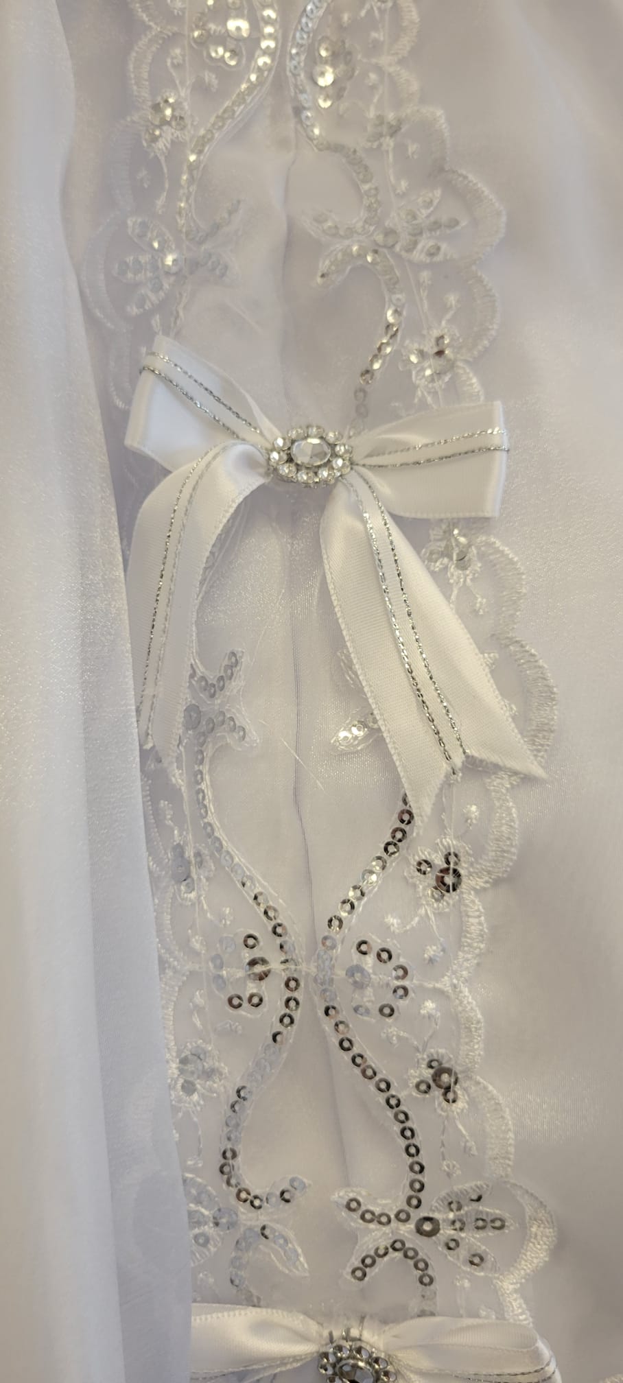 Vestido de Bautizo con Virgen de Guadalupe