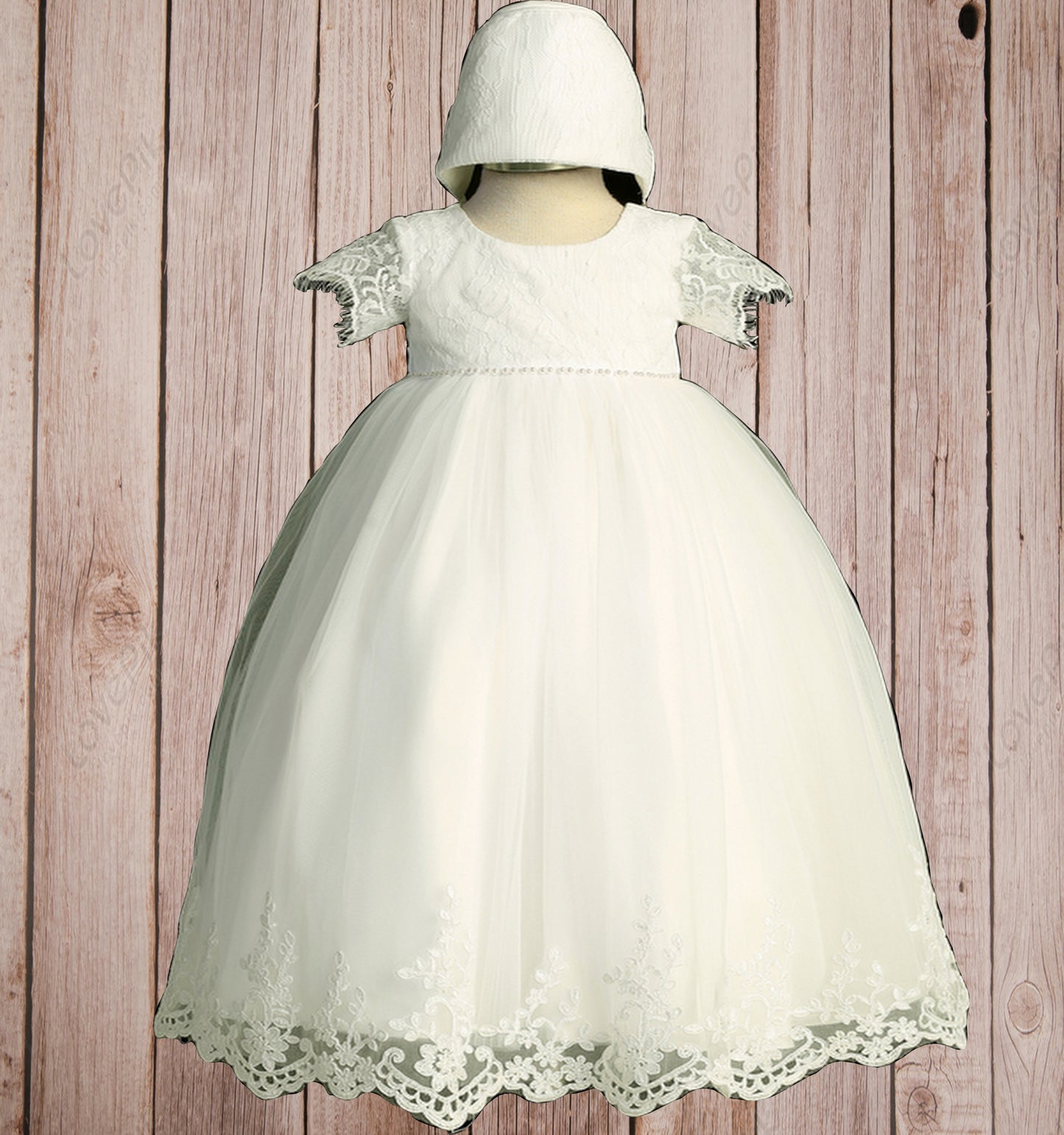 White Baptism/Christening Gown 2400