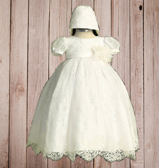 Baptism/Christening Gown 2401, Vestido de Bautizo