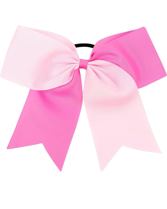 Pink and light pink Cheer Bow