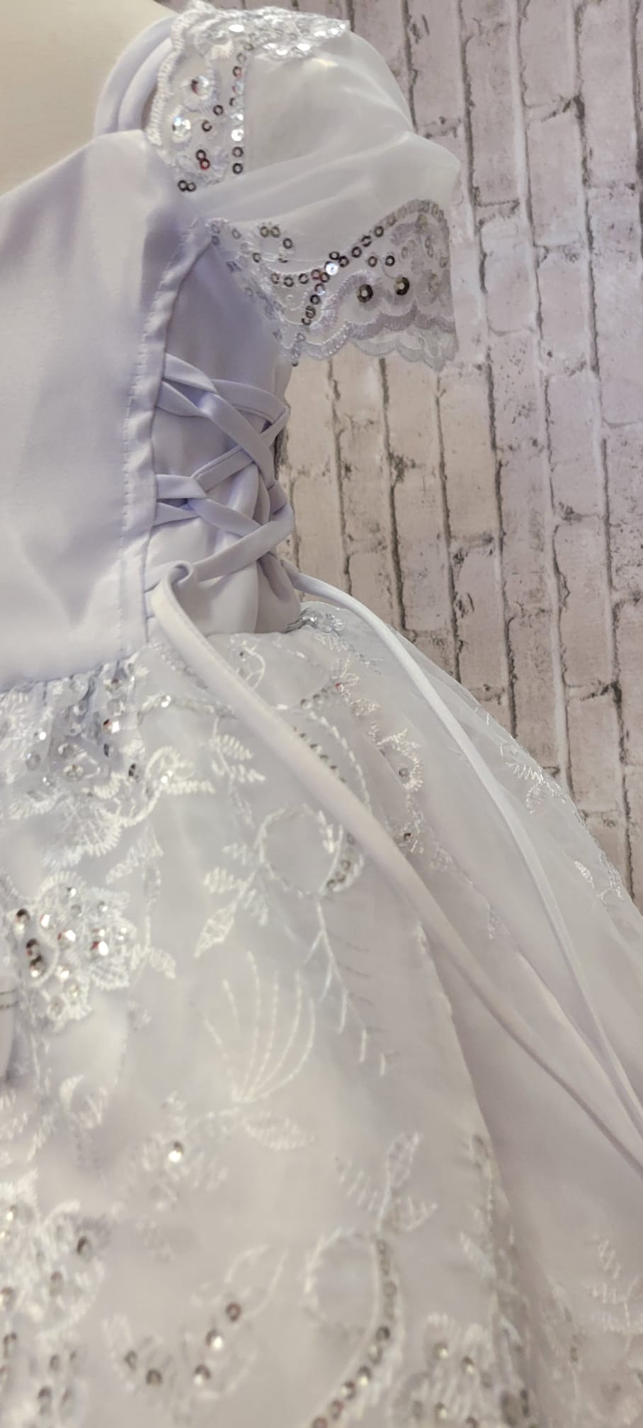 Baptism/Christening Gown de virgen de guadalupe