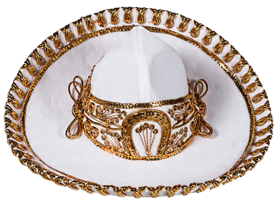 Traje de Charro con Sombrero  (dorado)