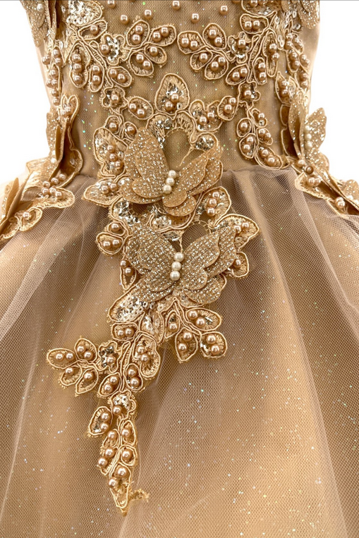 Gold Baby Dress