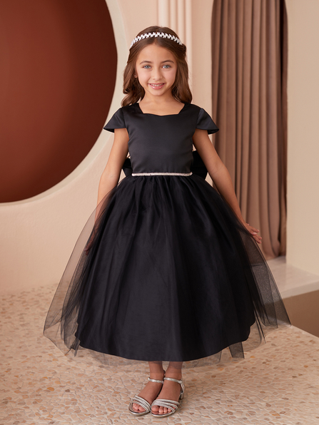 Black Girl Dress,Girl Dress, Black Dress, Black Dress, Flower Girl, Wedding Flower Girl Dress, Black Dress