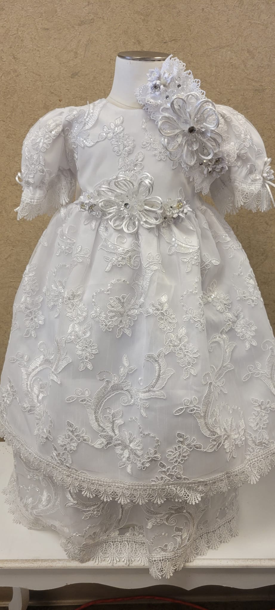 White Baptism/Christening Gown