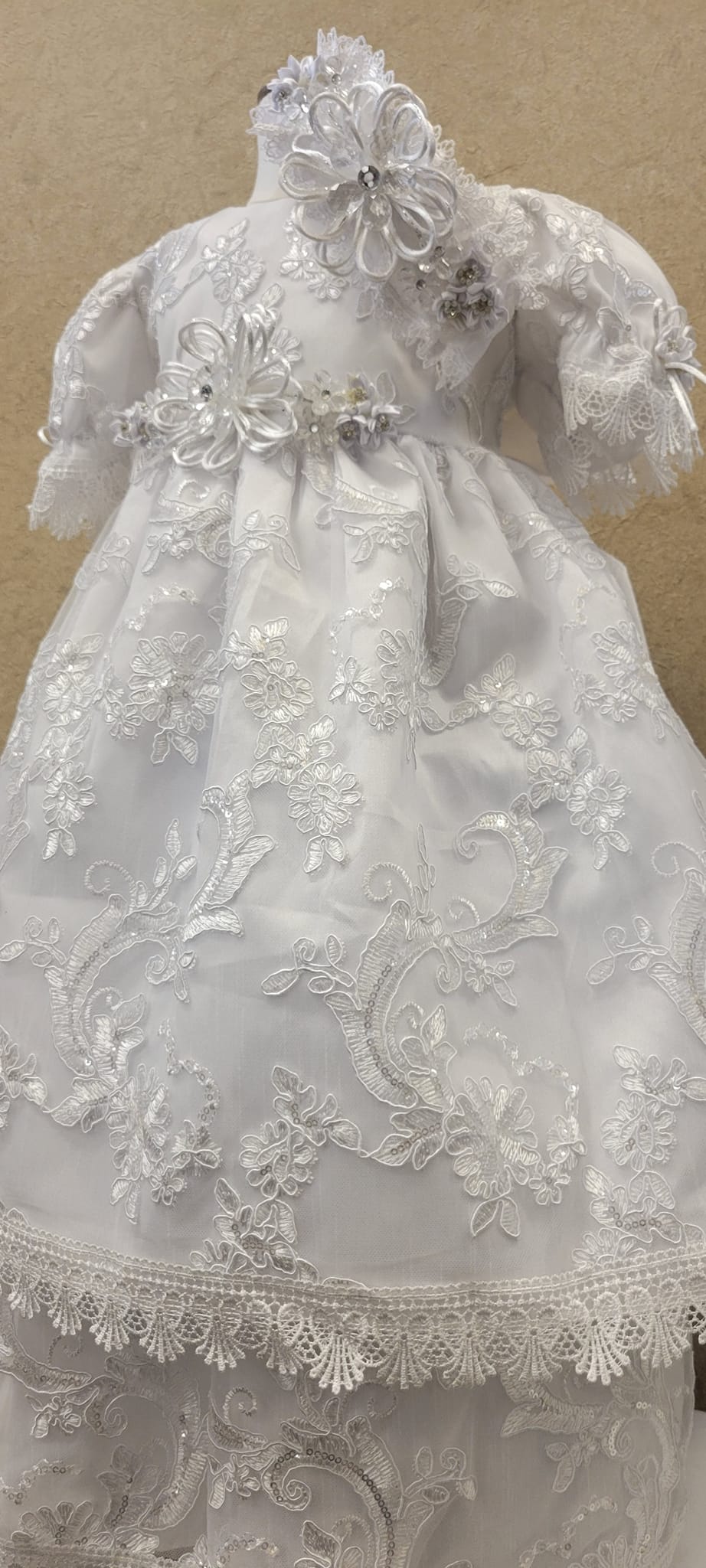 White Baptism/Christening Gown