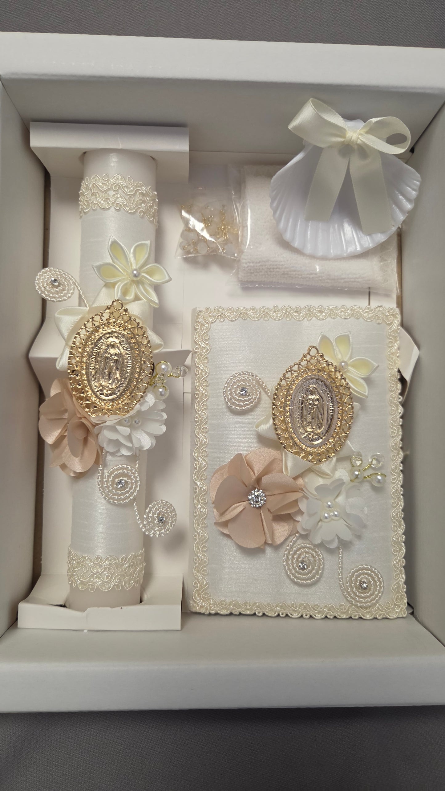 Baptism/Christening Candle Set