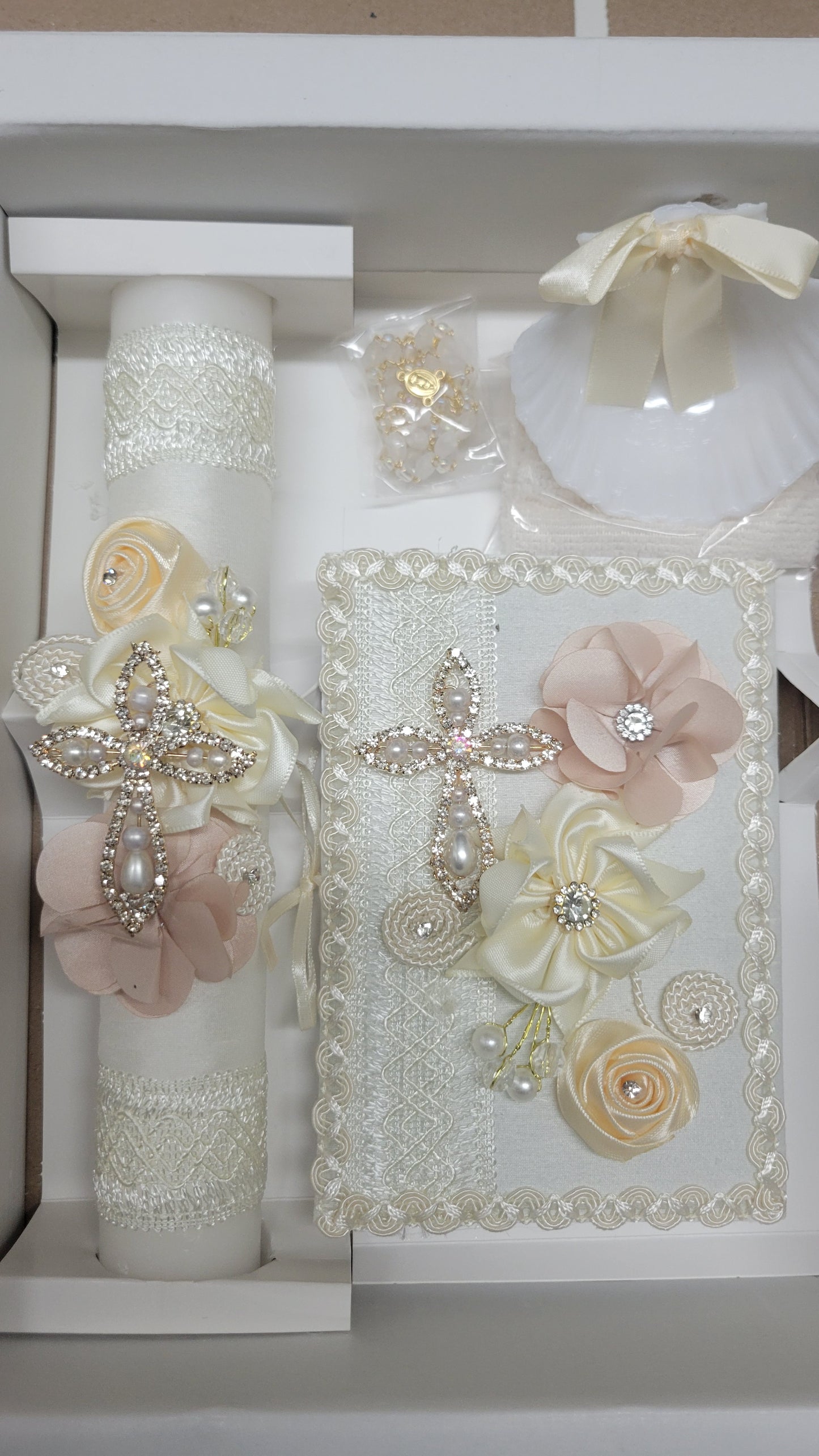 Baptism/Christening Candle Set