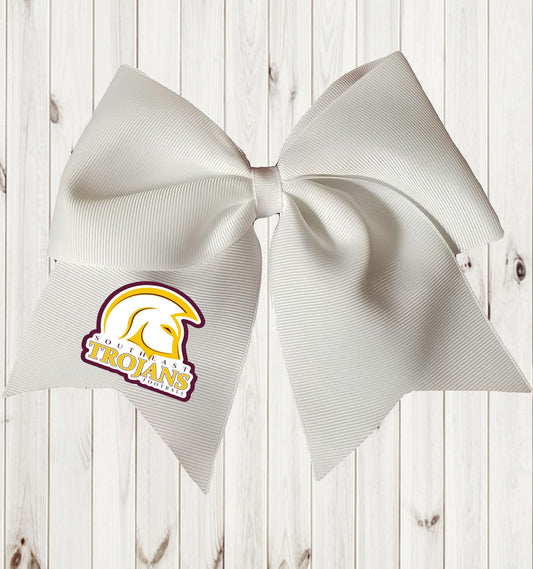TROJANS CHEER BOW