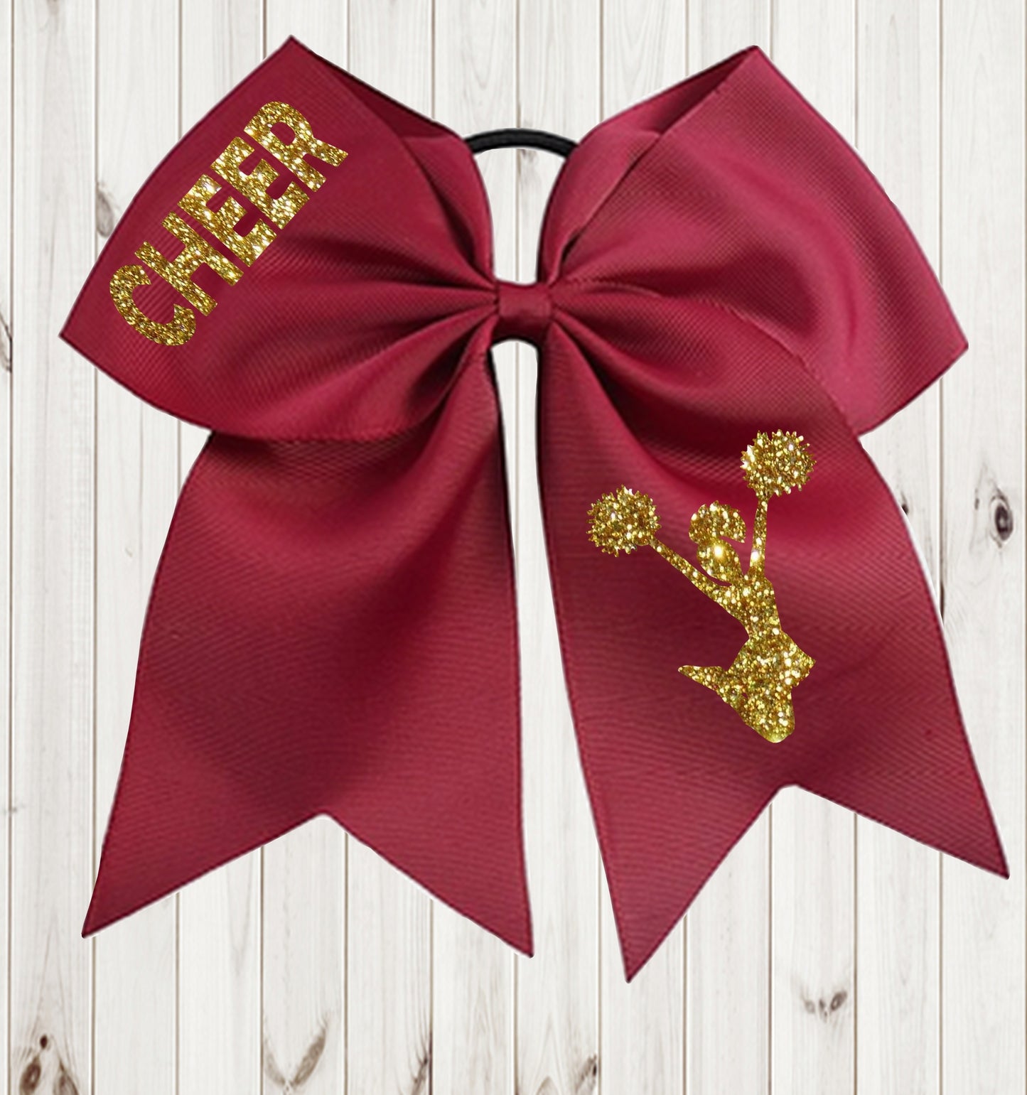 TROJANS CHEER BOW