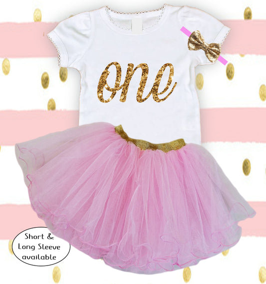 First Birthday Tutu Outfit