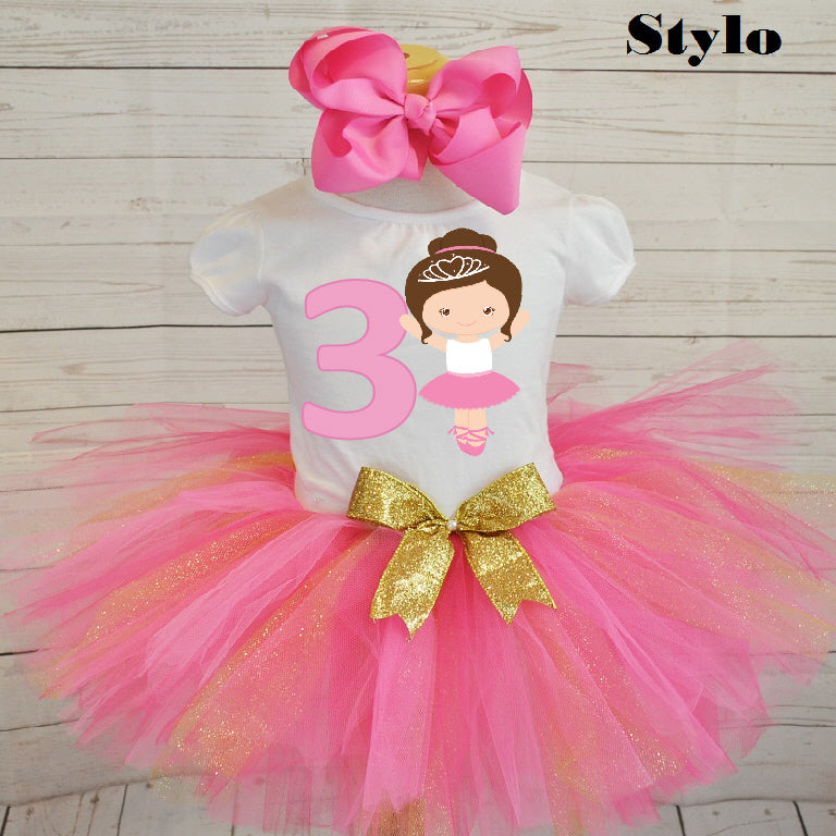 Ballerina birthday outfit hotsell