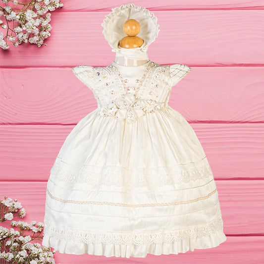 Ivory Baptism/Christening Gown