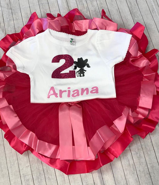 Personalized Tutu Outfit