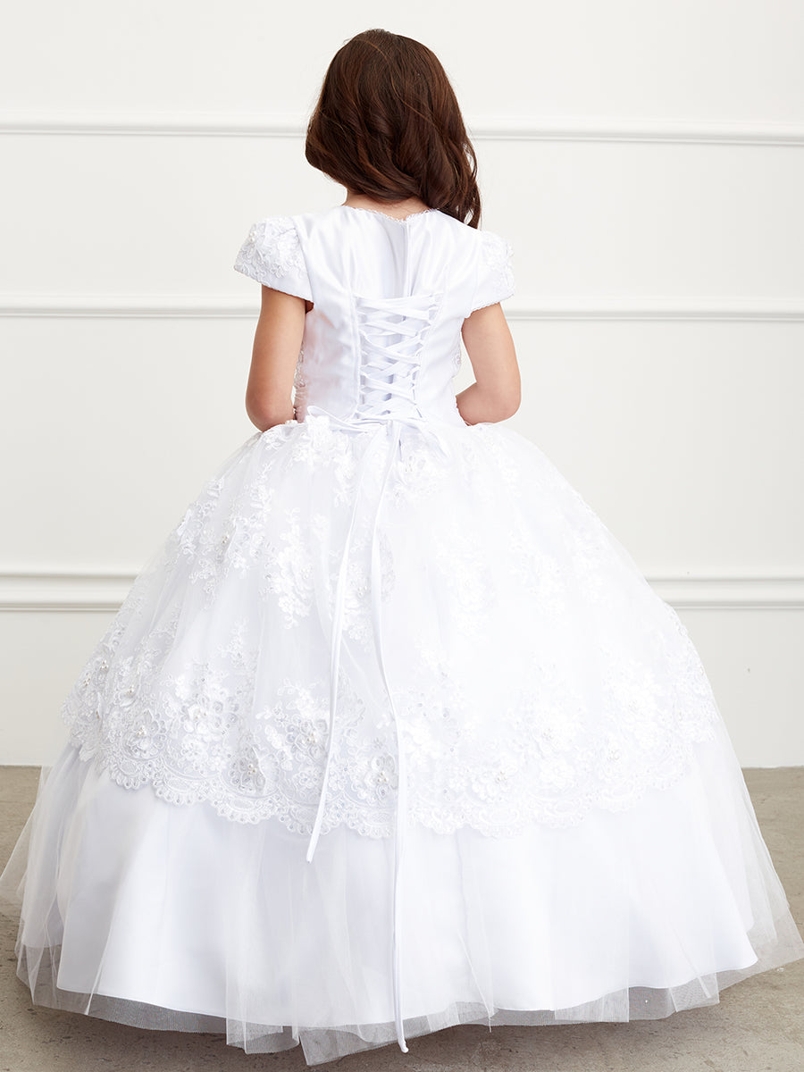 Communion Dress white/Ivory 1198