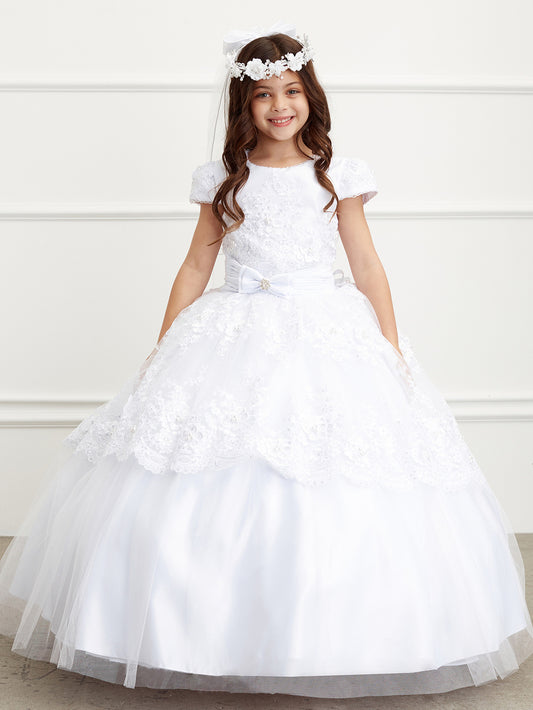 Communion Dress white/Ivory 1198