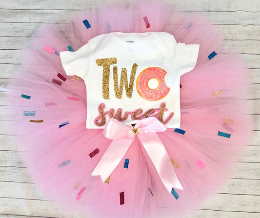 Donut Birthday Tutu Outfit