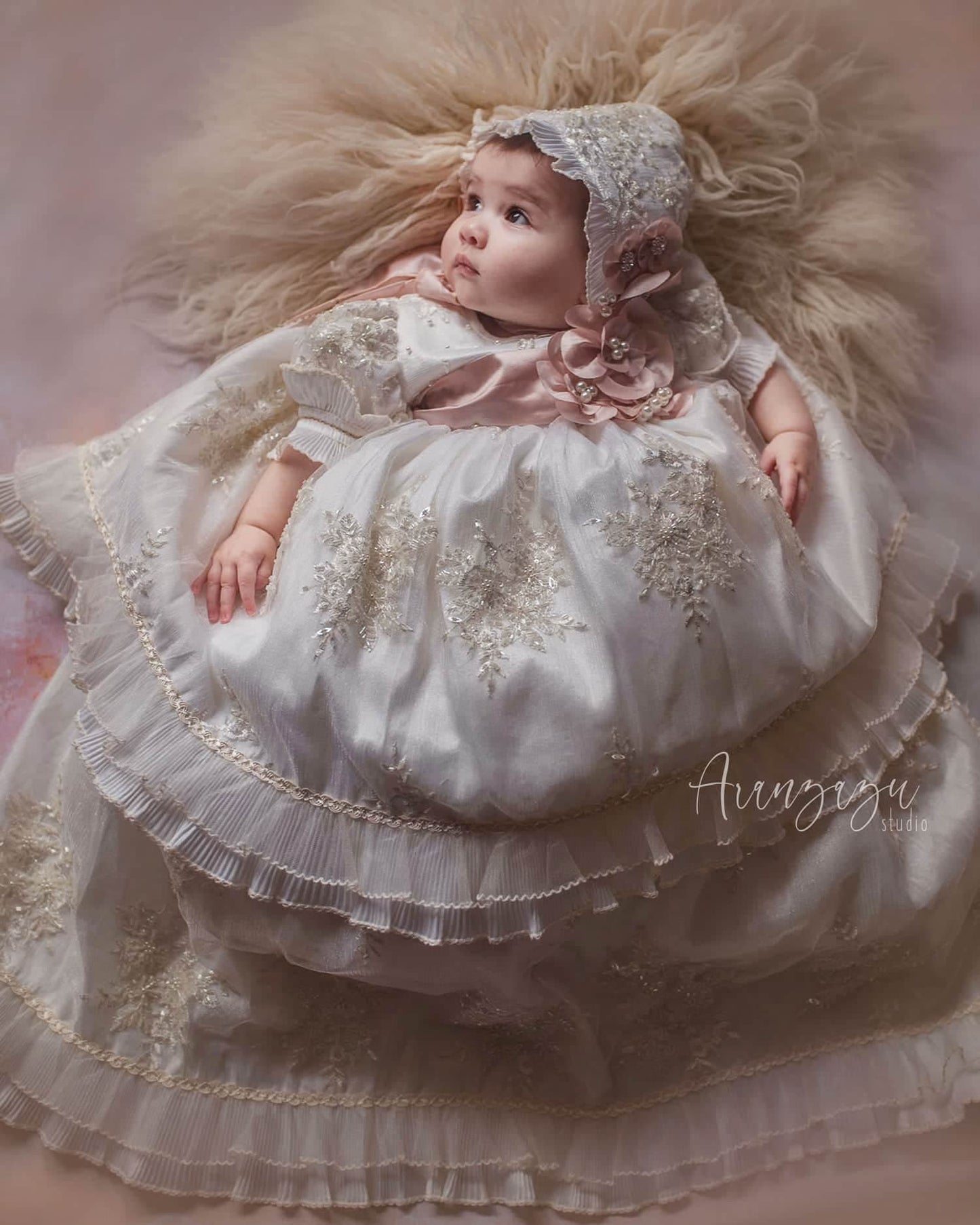Ivory Baptism/Christening Gown