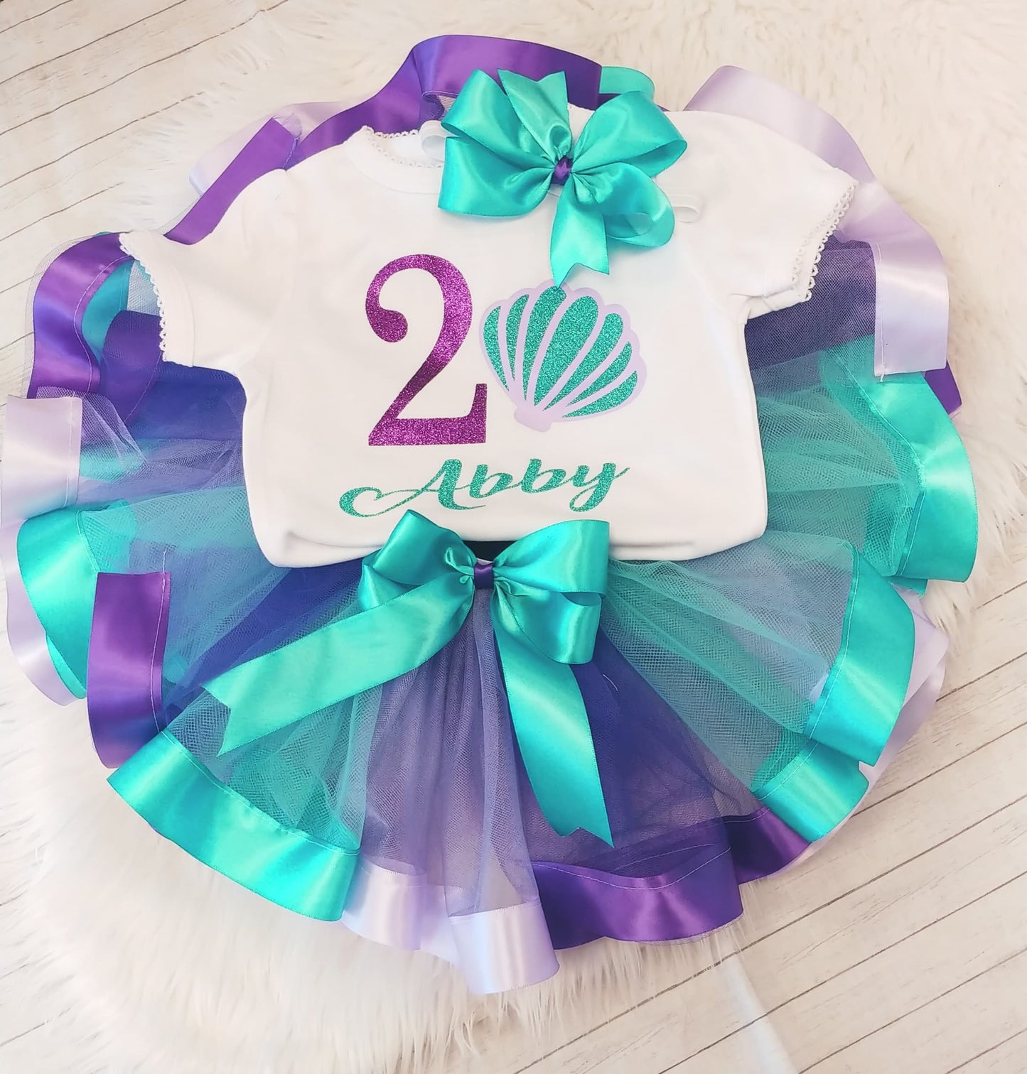 Mermaid Birthday Tutu Outfit