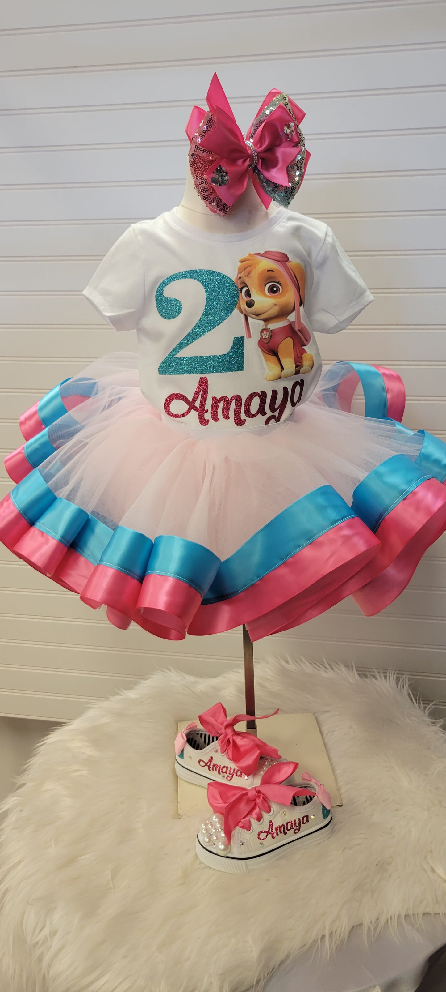 Dog Pet Personalized Tutu Outfit