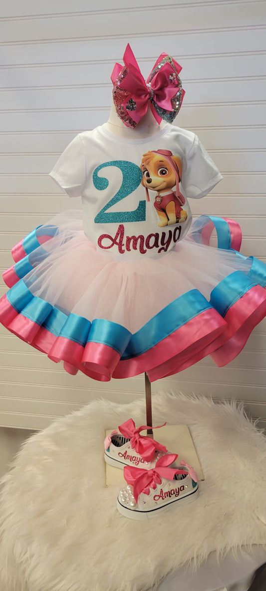 Dog Pet Personalized Tutu Outfit