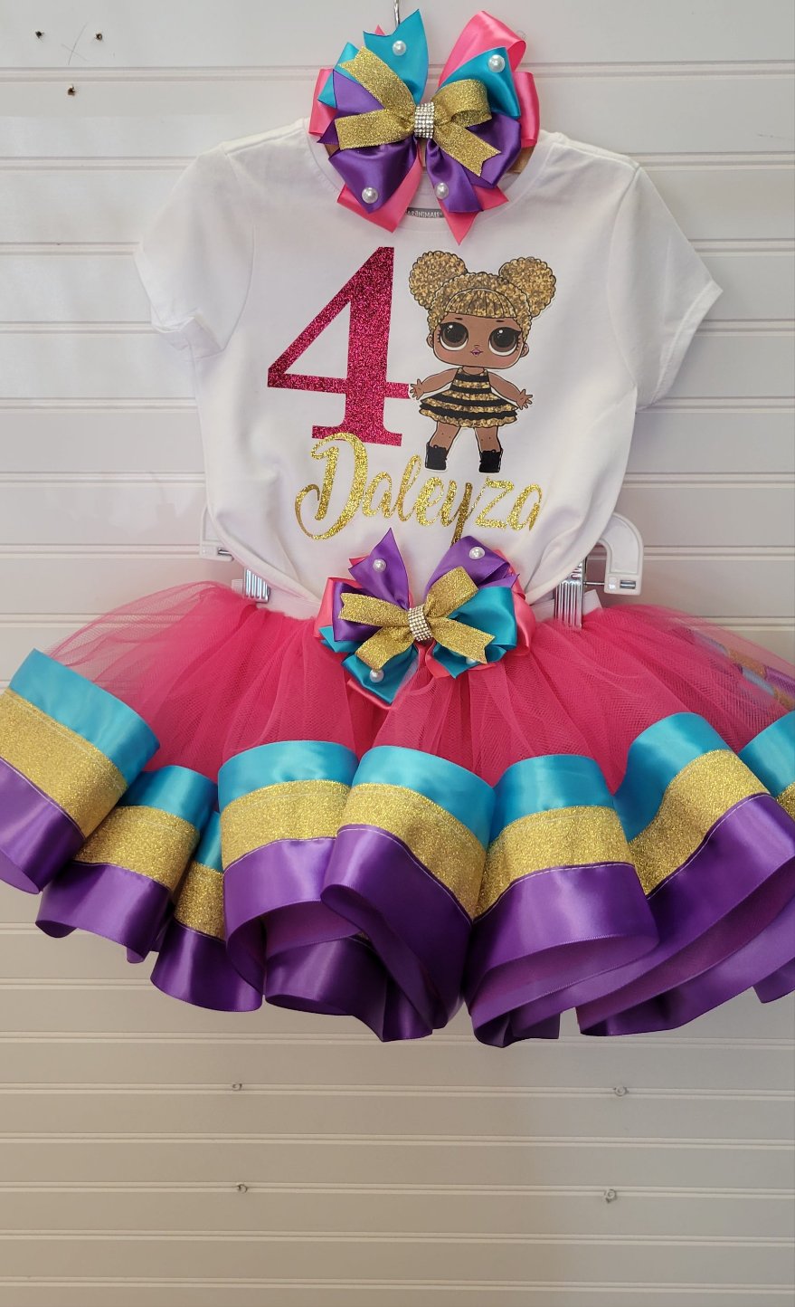 Doll Personalized Tutu Outfit
