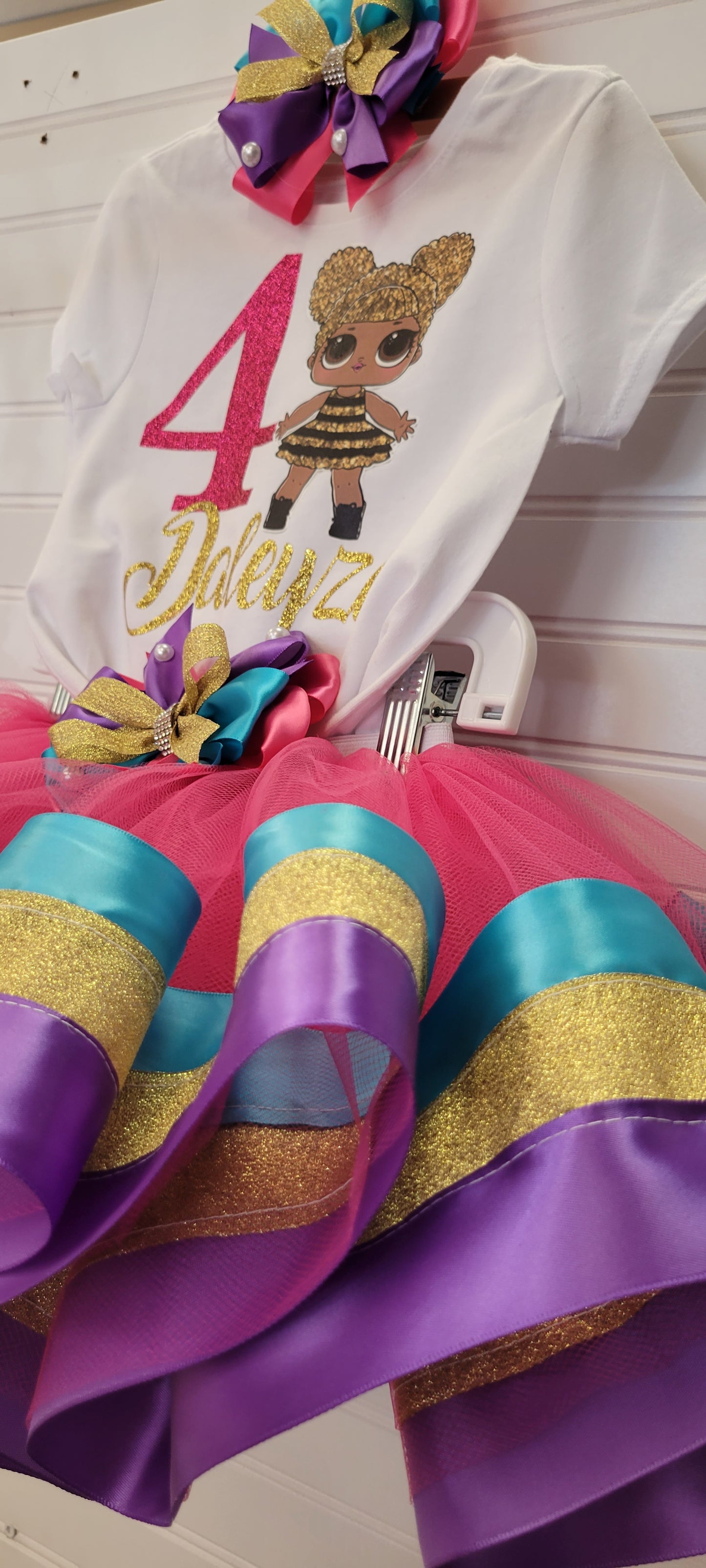 Doll Personalized Tutu Outfit