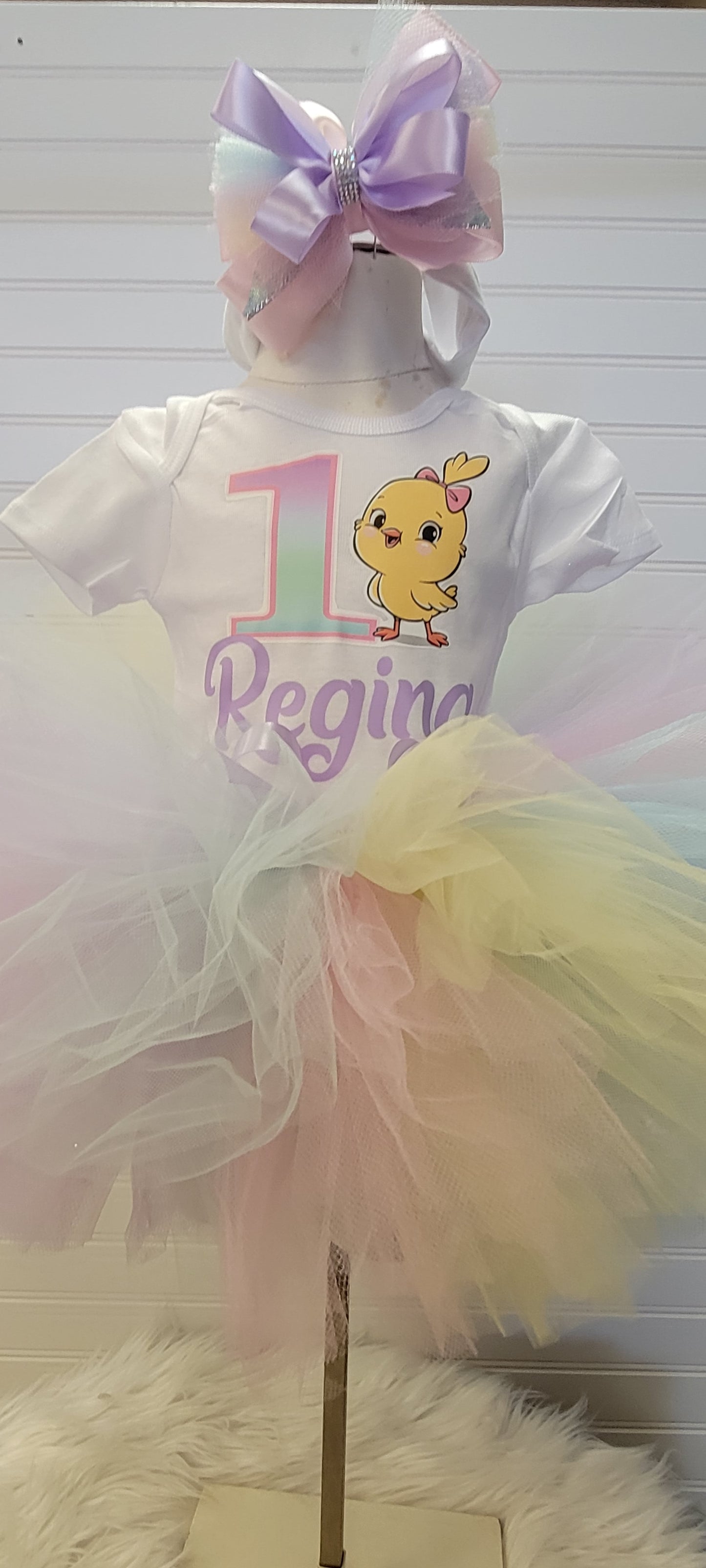 Bird Personalized Tutu Outfit