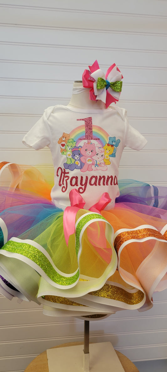 Cute Bears Personalized Tutu Outfit