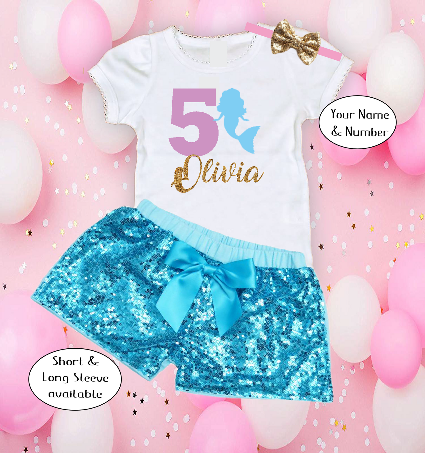 Mermaid Birthday Outfit