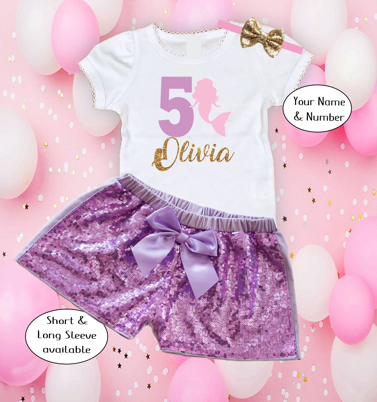 Mermaid Birthday Outfit